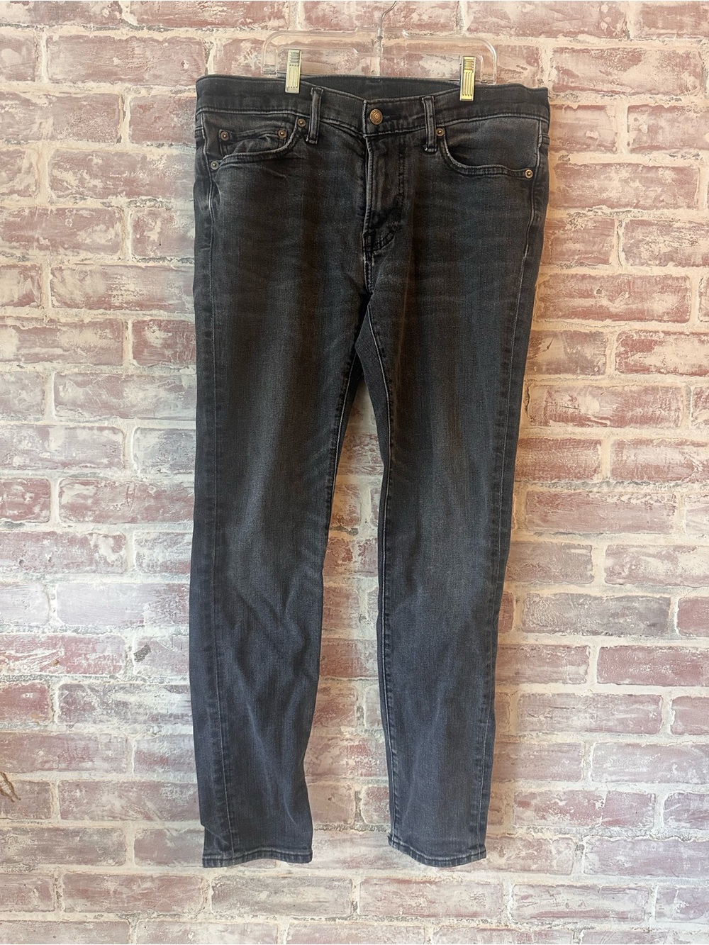 Abercrombie & Fitch Slim Straight Black Jeans